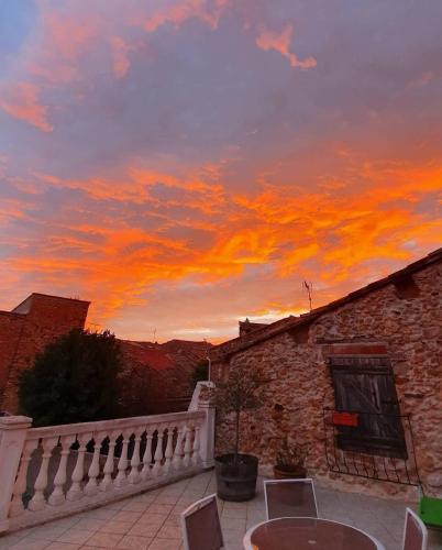 Sortida o posta de sol des del bed and breakfast