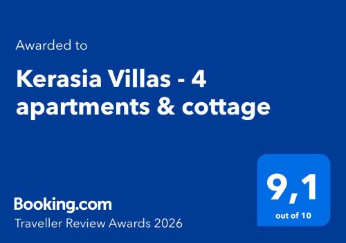 Foto Kerasia Villas - 4 apartments & cottage 3
