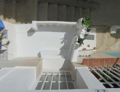 a rendering of the amphitheatre of a building at Casa al Castillo - charming & authentic townhouse - terrace with stunning castle views in Cullera