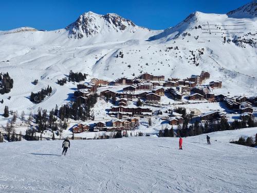 Appartement Ski aux pieds 3 ch balcon vue pistes et place parking