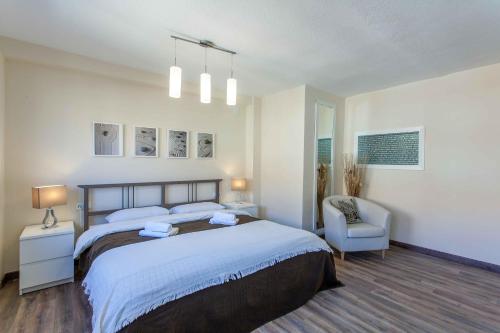 Posteľ alebo postele v izbe v ubytovaní Apartment Malvarrosa Beach Cavite