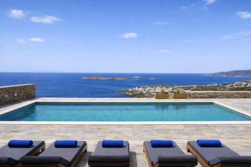 Aloe On the Rock Villa with Private Pool & Sea View by Explore Andros