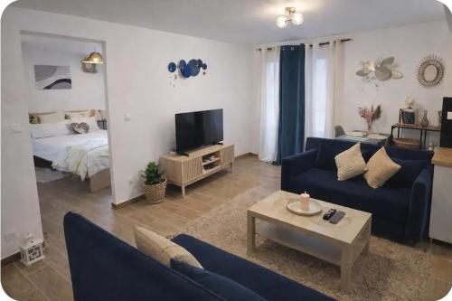 Coquet appartement à 15mn de Paris et 10 mn de Stade de France, wifi, Netflix,