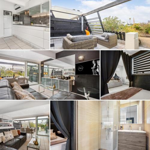 Villa Beach Club Luxe - proche plage - parking - climatisation - Village Naturiste