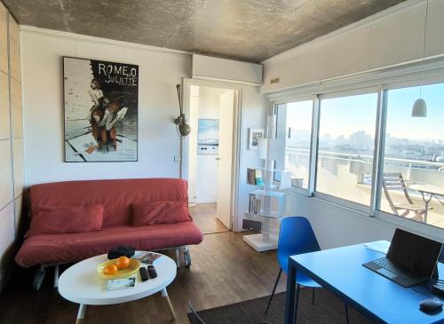Paris Centre, gorgeous panorama, terrace, design