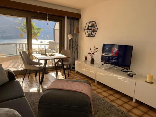 Brissago Lake and Pool Studio Lake View Indoor Pool