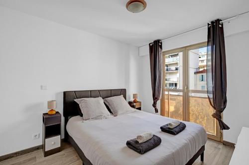 Juan-les-Pins Centre, Parking, terrasse, 1 chambre