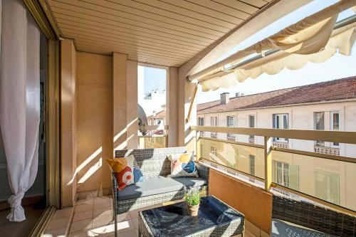 Juan-les-Pins Centre, Parking, terrasse, 1 chambre