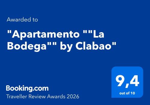 Apartamento La Bodega by Clabao - A un paso de la Laurel y Tranquilo