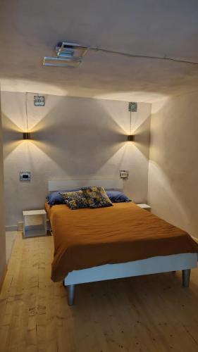a bedroom with a large bed in a room at Room34Trani in Trani