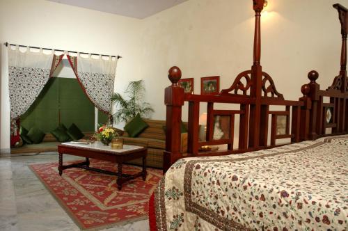 Cama o camas de una habitación en Mandawa Haveli