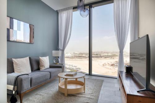 Blueground Sobha Hartland Waves sauna gym DXB-1313