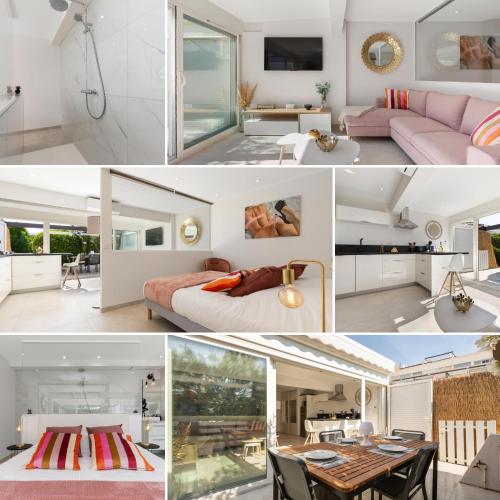 Villa gypsea luxe - terrasse - parking - Port Nature - Village Naturiste