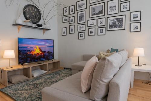 Danube apartment in ambient style with smart TV