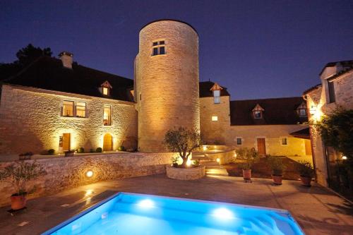 Piscina a Gîte Jacques Brel o a prop