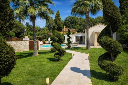 Villa Design Mougins - Pool House & Piscine sous les Palmiers