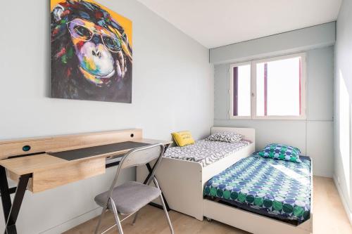 Appartement au cœur des Sables 4 voyageurs 2 chambres