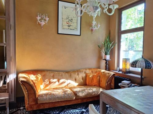 Posezení v ubytování Bed & Breakfast Exterlaer