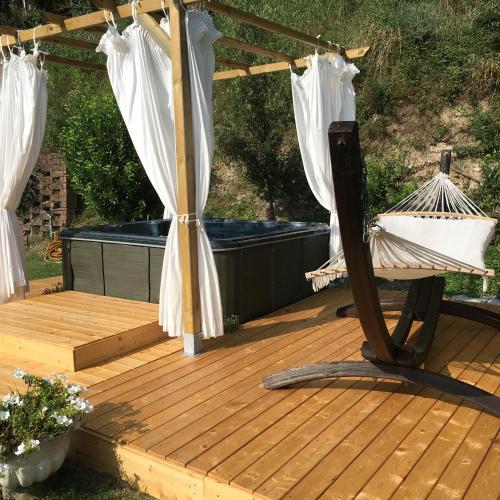 Balkón nebo terasa v ubytování Resort La Mola