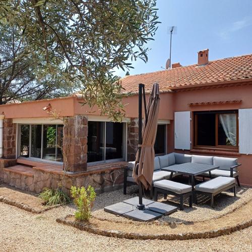 villa plain-pied 4 étoiles 3 chambres 4 lits proximité centre, commodités et plages