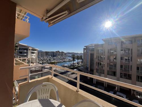 Port Frejus, Les Rives Latines, Vue Port, t2 40m2