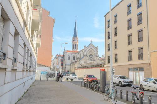 Cosy avec parking proche Brotteaux