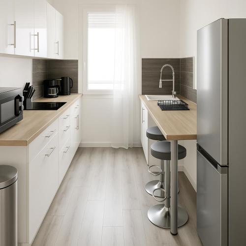 Cosy appartement avec climatiseur à 5min de la mer