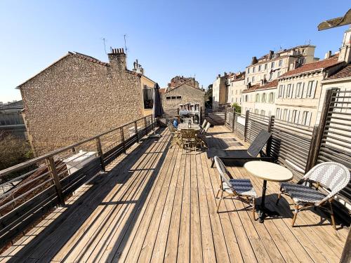 Cosy appartement 4 pers - Rooftop de 40m2 - Centre-ville - Clim