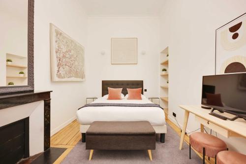 Beautiful Apt -1BR-4P- Tour Eiffel-Invalides