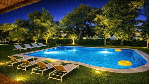 Villa Abu Lita 3 minutos andando playa Renovada Piscina y Jardin XXL Autentico lujo