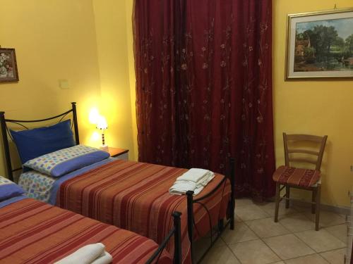 Posteľ alebo postele v izbe v ubytovaní Holiday home Linguaglossa/Sizilien 23272