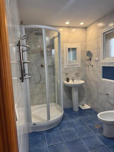 Et badeværelse på Apartaments Bastion