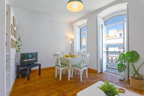 Vita Portucale ! Lisbon Downtown 3BR with Balcony