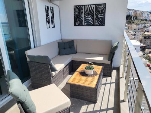 Et opholdsområde på Stella Apartment