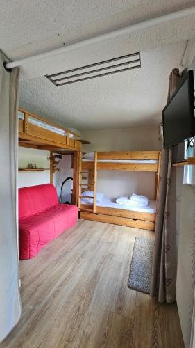 Appartement en rez-de-chaussée, sur les pistes