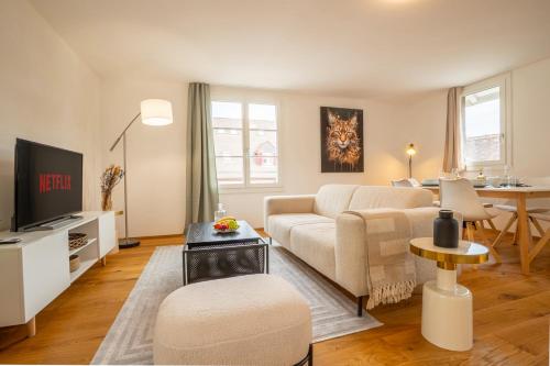 Modern Apartment in Central Basel near Rhine - Special TOP LUX 32 Apartment, up to 4 guests