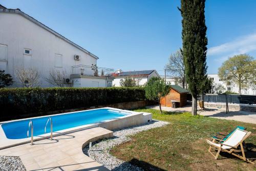 Villa Malinka Private Pool 150m to Beach Garden & BBQ