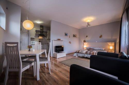 Køkken eller tekøkken på Villa Lugano