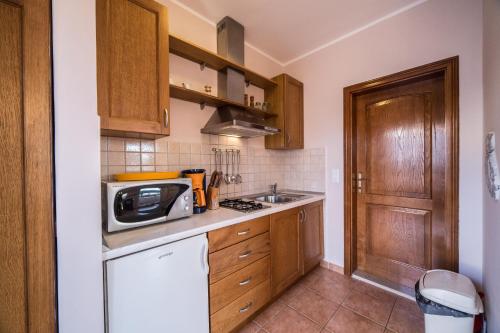 Villa Lugano tesisinde mutfak veya mini mutfak