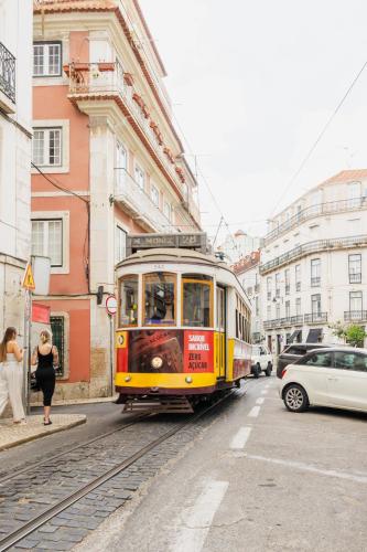 Bica Room next to the Bica Elevator & Iconic Tram