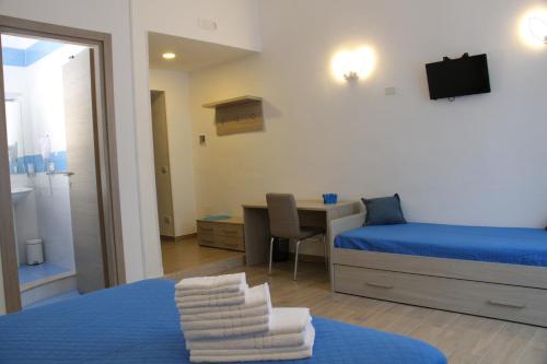 Μια τηλεόραση ή/και κέντρο ψυχαγωγίας στο B&B Flower's House