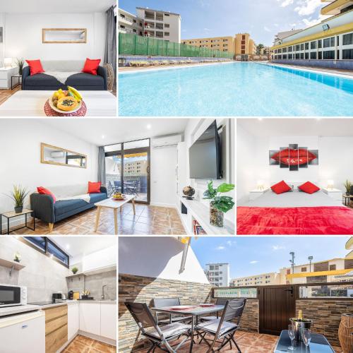 Twilight Dreams - Design apartment pool beach Playa del Ingles FKK friendly