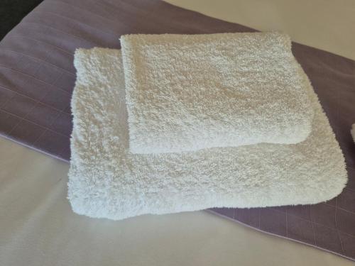 a white towel sitting on top of a counter at Wheelgate in Torver