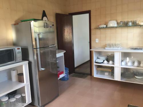 Dapur atau dapur kecil di Pousada Aloha Buzios