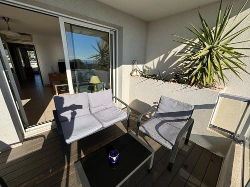 Cannes panoramic sea view south parking Wi-Fi