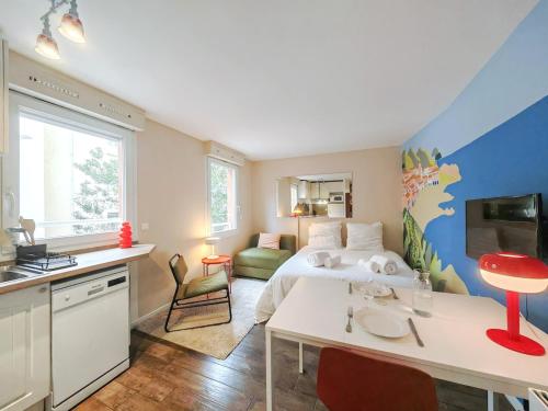 Studio centre ville de Nice - Quartier calme