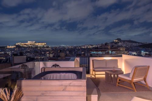 Acropolis & Sea View Villa with Whirlpool & BBQ