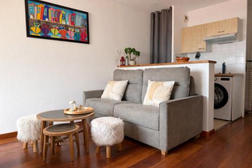 studio cosy 4 pers - plage a pied