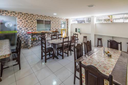 Restoran atau tempat lain untuk makan di Pousada Brisa do Mar