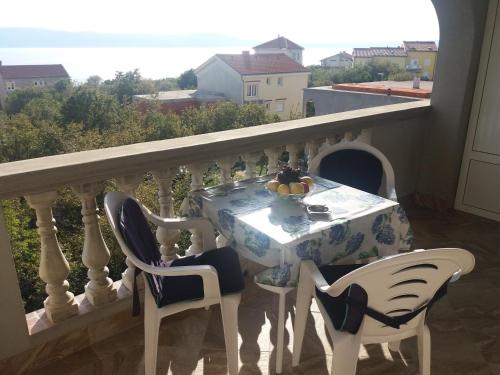 Balkón alebo terasa v ubytovaní Apartments Cajic
